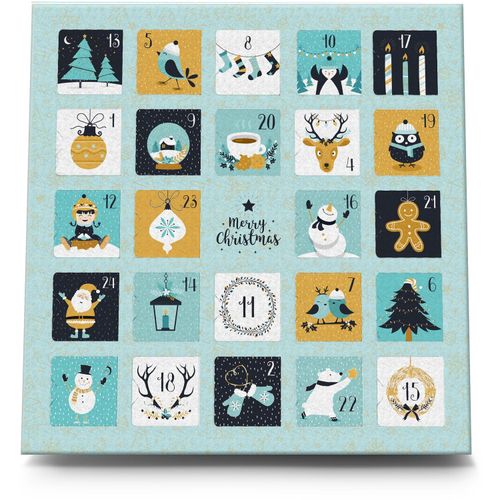 Geschenkartikel: Duftkerzen Adventskalender Charming Christmas (Art.-Nr. CA045956) - Dieser Duftkerzen Adventskalender mit...