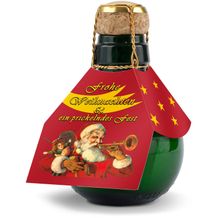 Geschenkartikel / Präsentartikel: Kleinste Sektflasche: Weihnachtsgruß (Art.-Nr. CA110632)