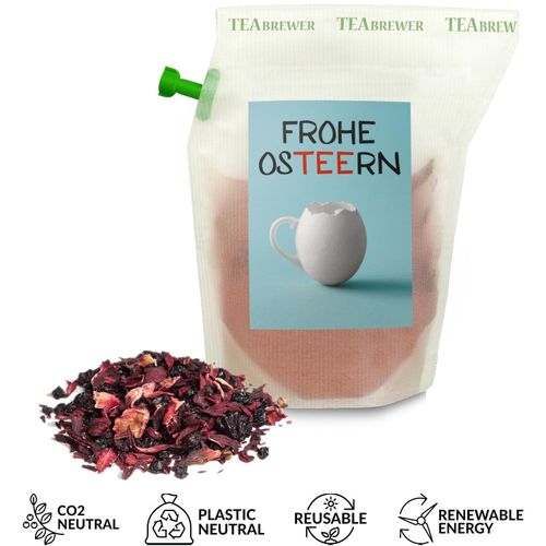 Geschenkartikel: Oster-Tee, Tasty Berry - FROHE OSTEERN (Art.-Nr. CA111523) - Verschenken Sie Fröhlichkeit und Genuss...