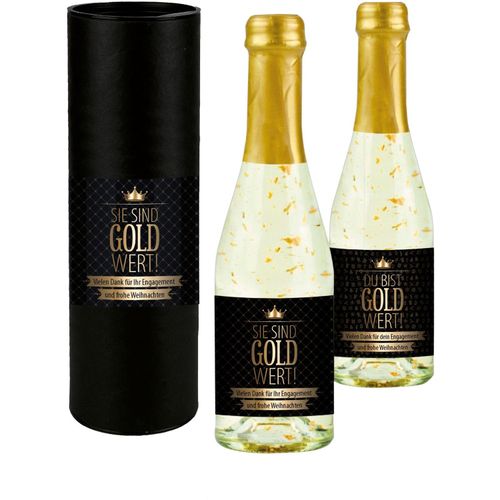 Geschenkartikel / Präsentartikel: Sie sind Gold wert - Frohe Weihnachten (Art.-Nr. CA177462) - 100% Wertschätzung! Zeigen Sie Ihre...