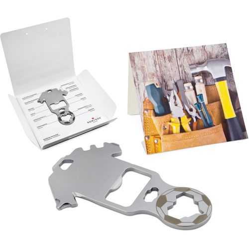 ROMINOX® Key Tool Football (18 Funktionen) Werkzeug (Art.-Nr. CA264072) - Überraschen Sie Ihre Handwerker mi...