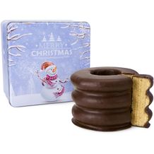 Geschenkset / Präsenteset: Baumkuchen in Weihnachtsdose (Art.-Nr. CA326658)