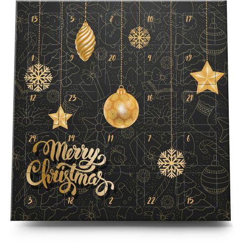 Geschenkartikel: Duftkerzen Adventskalender Merry Christmas (Art.-Nr. CA452218) - Dieser Duftkerzen Adventskalender mit...