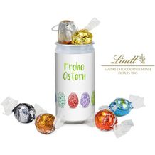 Geschenkartikel / Präsentartikel: Lindt-Geheimnis Ostern - Etikett Frohe Ostern - EierReihe (Art.-Nr. CA466421)