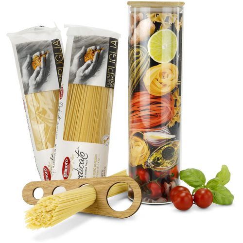 Geschenkset / Präsenteset: Spaghetti im Glas (Art.-Nr. CA517141) - Buon appetito! Unser Spaghetti-Geschenks...