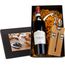 Geschenkset / Präsenteset: Buche-Block mit Wein (Art.-Nr. CA603600)