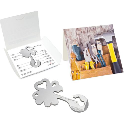 ROMINOX® Key Tool Lucky Charm (19 Funktionen) Werkzeug (Art.-Nr. CA698783) - Überraschen Sie Ihre Handwerker mi...