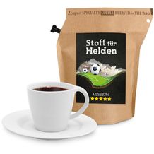 Geschenkartikel / Präsentartikel: WM-Kaffee Stoff für Helden (Art.-Nr. CA755388)
