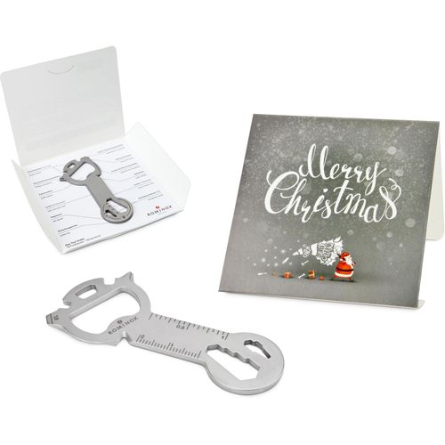 ROMINOX® Key Tool Snake (18 Funktionen) Merry Christmas (Art.-Nr. CA893672) - Überraschen Sie Ihre Handwerker mi...