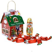Geschenkartikel / Präsentartikel: Schokoladenhäuschen Merry Christmas (Art.-Nr. CA908106)