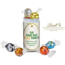 Geschenkartikel / Präsentartikel: Lindt-Geheimnis Ostern - Etikett Sie sind das Gelbe vom Ei (Art.-Nr. CA975140)