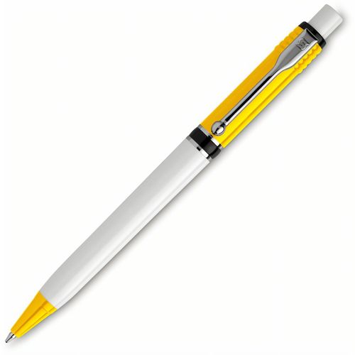 HK - RAJA COLOR Kugelschreiber (Art.-Nr. CA028874) - Druckkugelschreiber mit Metallclip,...