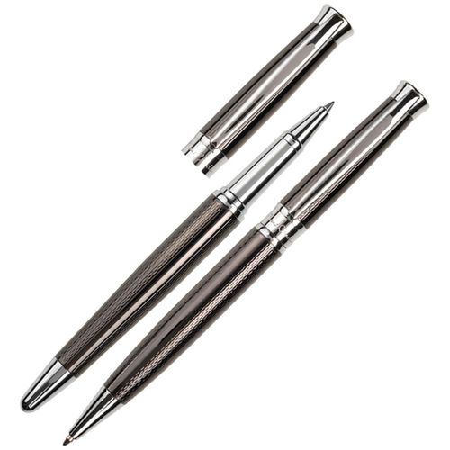 Pierre Cardin ROI Set, Kugelschreiber und Rollerball (Art.-Nr. CA043453) - Die Stifte haben eine sehr elegante...