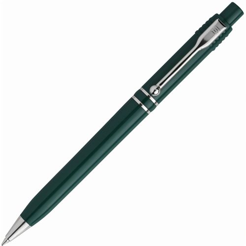 HK - RAJA CHROME Kugelschreiber (Art.-Nr. CA150073) - Druckkugelschreiber mit silbernem...