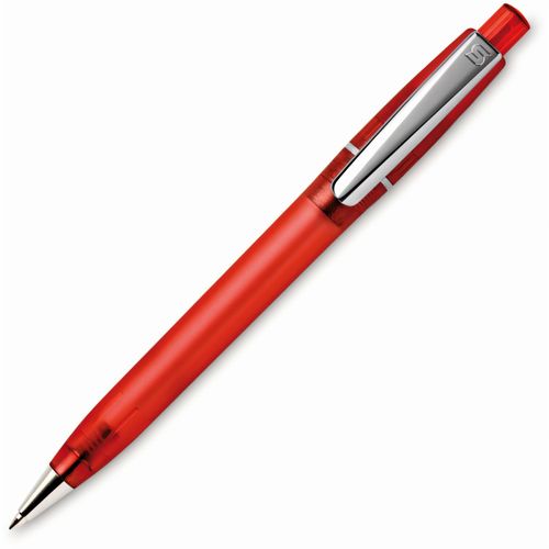 HK - SEMYR CHROME FROST Kugelschreiber (Art.-Nr. CA172546) - Druckkugelschreiber mit Metallclip und...