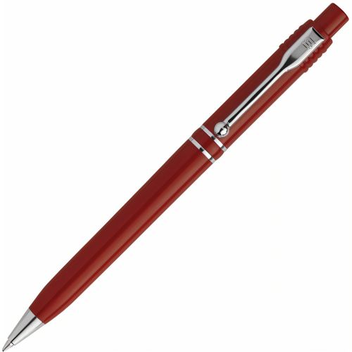 HK - RAJA CHROME Kugelschreiber (Art.-Nr. CA250234) - Druckkugelschreiber mit silbernem...