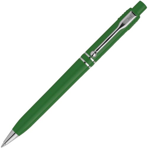 HK - RAJA CHROME Kugelschreiber (Art.-Nr. CA265556) - Druckkugelschreiber mit silbernem...