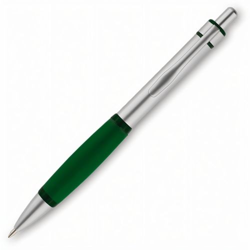 HK - 248 Kugelschreiber (Art.-Nr. CA301289) - Metall-Druckkugelschreiber mit gummierte...