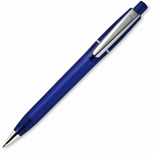 HK - SEMYR CHROME FROST Kugelschreiber (Art.-Nr. CA320106) - Druckkugelschreiber mit Metallclip und...