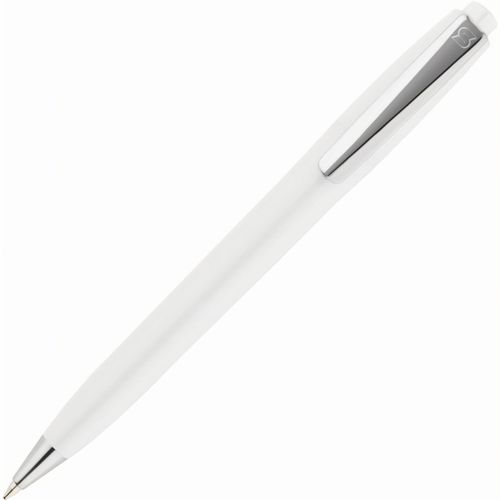 HK - SEMYR CHROME Kugelschreiber (Art.-Nr. CA644625) - Druckkugelschreiber mit Metallclip und...