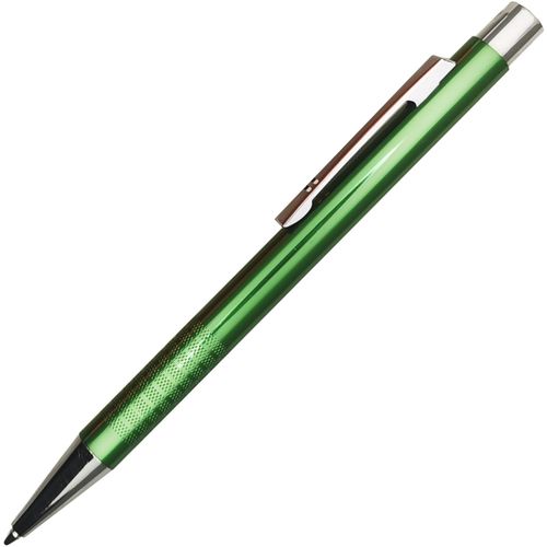 HK - 160 Kugelschreiber (Art.-Nr. CA770627) - Metall-Druckkugelschreiber, Aluminiumgeh...
