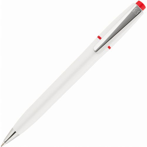 HK - SEMYR CHROME Kugelschreiber (Art.-Nr. CA840311) - Druckkugelschreiber mit Metallclip und...