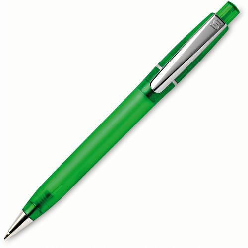 HK - SEMYR CHROME FROST Kugelschreiber (Art.-Nr. CA961871) - Druckkugelschreiber mit Metallclip und...