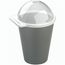 koziol MOVE CUP 0,3 WITH LID DOME Becher 300ml mit Deckel mit Öffnung (nature ash grey) (Art.-Nr. CA490678)