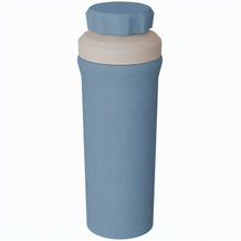 koziol OLLI 0,5 Trinkflasche 500ml (nature flower blue) (Art.-Nr. CA713160)