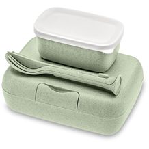 koziol CANDY READY Lunchbox-Set + Besteck-Set (organic green) (Art.-Nr. CA736481)