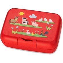 koziol CANDY L FARM - Lunchbox mit Trennschale (organic red) (Art.-Nr. CA907896)