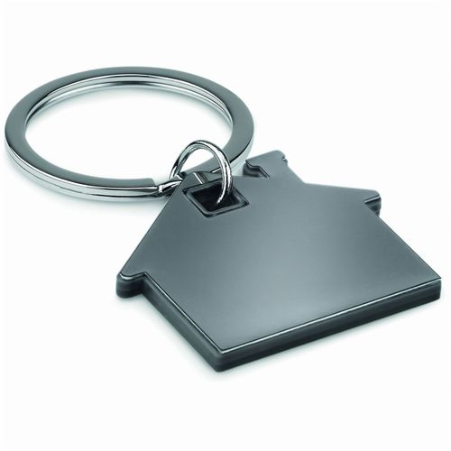 Schlüsselring Haus IMBA (Art.-Nr. CA002581) - Schlüsselring mit Anhänger in Opt...