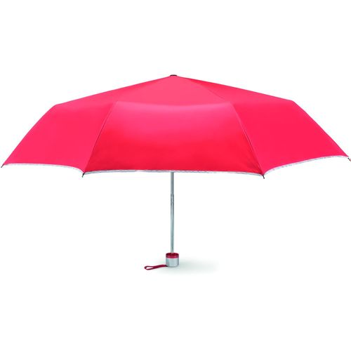 Faltbarer Regenschirm CARDIF (Art.-Nr. CA002947) - 21'' Regenschirm aus 190T Polyester....