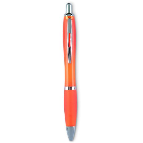 Rio Colour Kugelschreiber  RIOCOLOUR (Art.-Nr. CA021181) - Druckkugelschreiber aus ABS mit Softgrif...