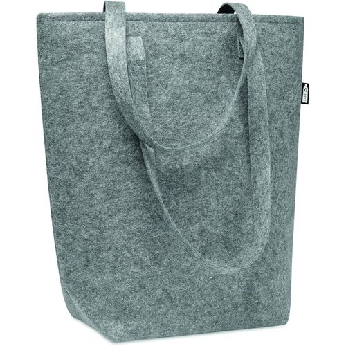 Shopping Tasche RPET-Filz TASLO (Art.-Nr. CA035069) - Shopping Tasche aus RPET-Filz mit...