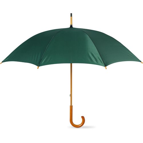 Regenschirm mit Holzgriff CALA (Art.-Nr. CA055189) - 23 inch Regenschirm aus 190T Polyester....