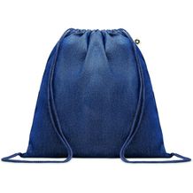 Denim Beutel mit Kordelzug STYLE BAG (blau) (Art.-Nr. CA055820)