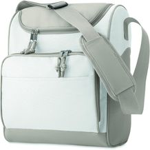 Kühltasche mit Fronttasche (weiß) (Art.-Nr. CA070559)