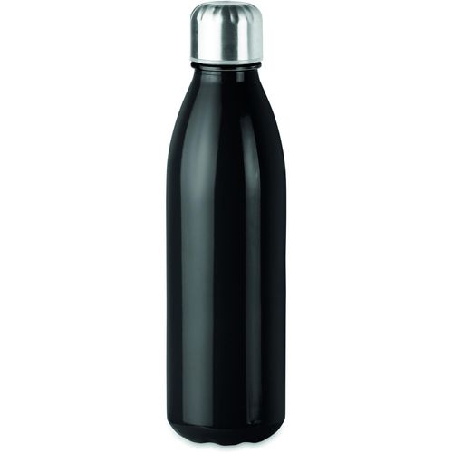 Glas Trinkflasche 650ml ASPEN GLASS (Art.-Nr. CA089462) - Trinkflasche aus Glas. Verschluss aus...