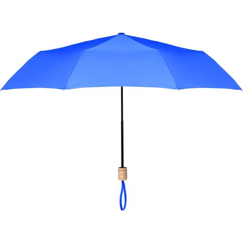 Faltbarer Regenschirm TRALEE (Art.-Nr. CA107132) - 21'' Regenschirm aus 190T RPET Pongee....