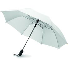 Automatik Regenschirm HAARLEM (weiß) (Art.-Nr. CA108413)