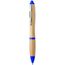 Druckkugelschreiber ABS/Bambus RIO BAMBOO (königsblau) (Art.-Nr. CA110558)
