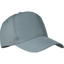 RPET Baseball Kappe 5 Panels SENGA (Grau) (Art.-Nr. CA133896)