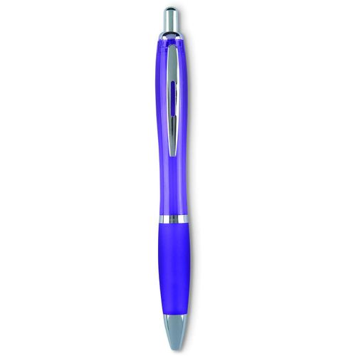Riocolor Kugelschreiber RIOCOLOUR (Art.-Nr. CA140794) - Druckkugelschreiber aus ABS mit Softgrif...