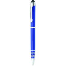 Drehkugelschreiber mit Stylus FLORINA (blau) (Art.-Nr. CA149567)
