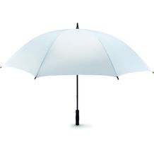 Regenschirm mit Softgriff GRUSO (weiß) (Art.-Nr. CA152558)