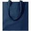 Shopping Bag Cotton 140g/m² COTTONEL COLOUR + (Französisch Navy) (Art.-Nr. CA153166)