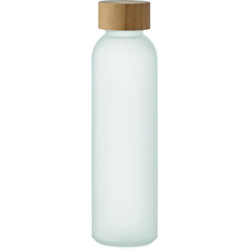 Glasflasche 500 ml ABE (Art.-Nr. CA155078) - Glasflasche mit gefrosteter Oberfläch...