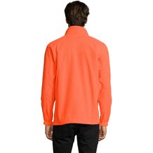 NORTH MEN Fleece-Jacke NORTH (neon orange) (Art.-Nr. CA156664)