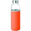 Trinkflasche Glas 500 ml UTAH GLASS (orange) (Art.-Nr. CA166035)